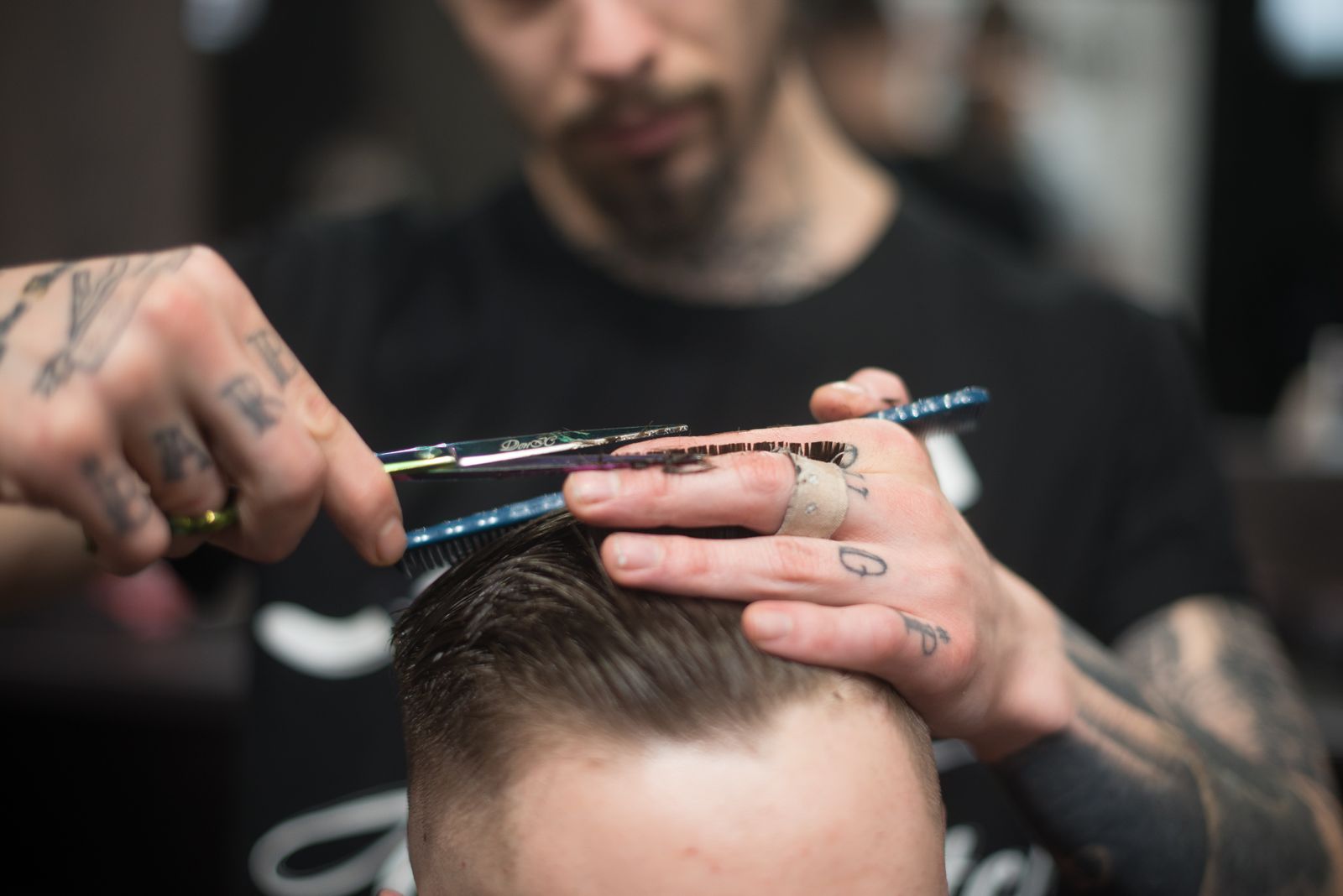 Coupe aux ciseaux